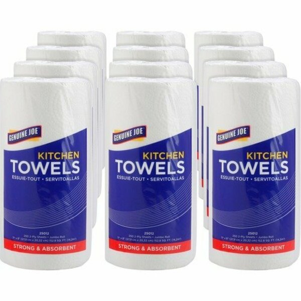 Bsc Preferred TOWEL, KITCHEN, 2-PLY, SS, 12PK GJO25012